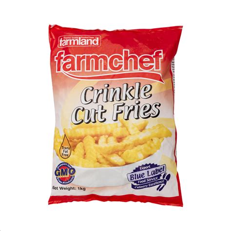 FarmChef French Fries Crinkle Cut (1KG)