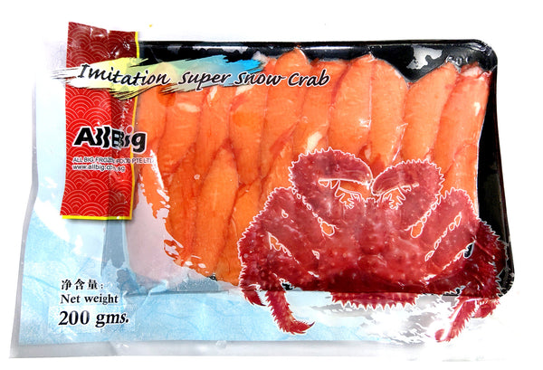 Imitation Super Snow Crabstick (200G) - All Big Frozen Food Pte Ltd