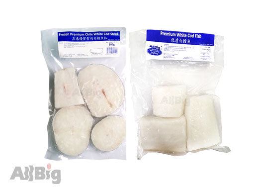 Premium White Cod (500g) - All Big Frozen Food Pte Ltd
