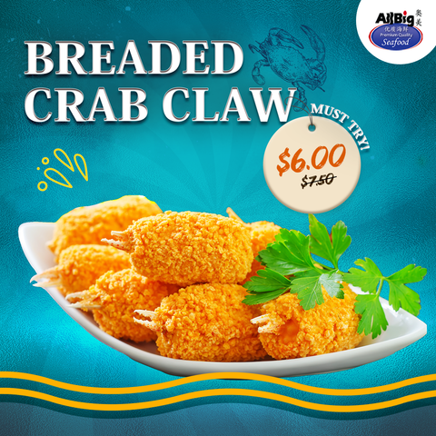 Breaded Crab Claw (Filament Style) (500G)