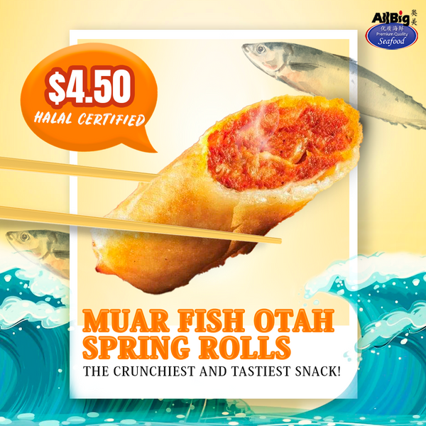 Muar Fish Otah Spring Roll (14 Pcs)